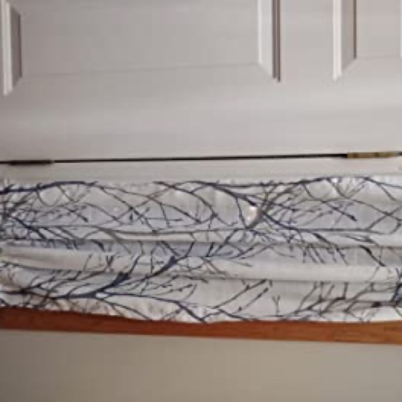 door curtains side widow goth Christmas tree shadow curtains - Picture 4 of 4